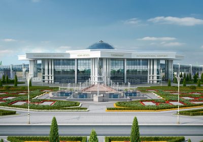 turkmenebathairport